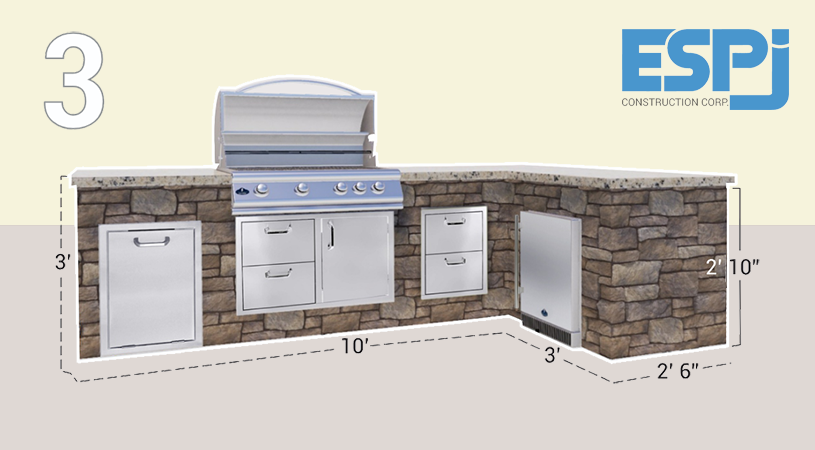 ESPJ Construction Outdoor Kitchens Linden NJ